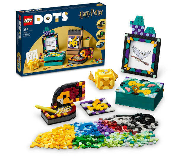 LEGO DOTS 41811 Zestaw na biurko z Hogwartu™ - 1091350 - zdjęcie 7